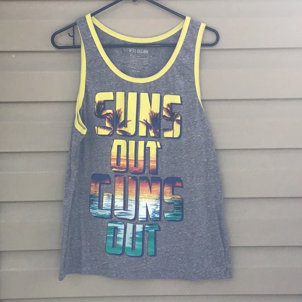 Boys Fifth Sun Suns Out Guns Out Tank  $5/25